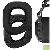 Geekria イヤーパッド Comfort 互換性 パッド コルセア Corsair HS80 Max/ HS80 USB Wired/ HS80 RGB Wireless Gaming ヘッドホンに対応 パッド イヤー/イヤーカップ (ハイブリッドベロア/ブラック)