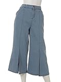 ANAP(アナップ)【anap mimpi】センタースリットワイドデニムパンツ L.BL F