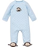 Little Me Baby Boys ' Footie カラー: ブルー