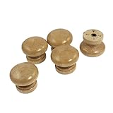 SODIAL 5ｘ木製キャビネットクローゼット引き出しドアプルノブ　ハンドル