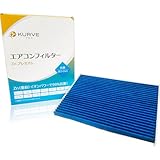KURVE エアコンフィルター Znプレミアム 抗菌 抗ウィルス 日産用 スズキ エクストレイル セレナ デュアリス ラフェスタ ランディ クルエ Z029 脱臭 花粉 PM2.5除去 抗アレルゲン 防カビ 防ダニ 亜鉛(Zn)イオン＆ポリフェノール配合 AY685-NS009 27277-EN025 95860-51Z00