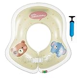 LAZA ベビー浮き輪 首リング 水遊び 可愛い 可調整 お風呂 赤ちゃん用