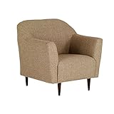 arne ソファー 1人掛け 肘付き 布張り リビング B-sofa 1P ブラウン