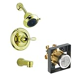 Delta Delta KTSDCL-T13420SHCPD-PB Classic Tub/Shower Kit Pressure-Balance Single-Function Cartridge,
