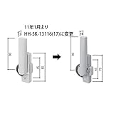 クレセント(ピッチ45)(HH-4K-16952) A3：カームグレイ×勝手：左勝手