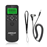 AODELAN カメラシャッターレリーズタイマーリモコン タイマー間隔タイマー&長時間露光 Nikon Z9 D3 D4 D4s D5 D6 D850 D800E D810 D700 D500 F6 F100 F5 F90X N90s D1X D2H(N8) ニコンの場合)