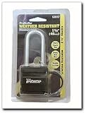 The Protectector Weather Resistant Mudguard Padlock ( 63012 )