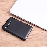 HDD外付けハードドライブ1tb / 500gb / 120gb、Usb 3.0ポータブルモバイルバックアップストレージ、PC、ラップトップ、デスクトップ、Macbook、Xbox One、Ps4、スマートテレビに適しています (160GB,Black)