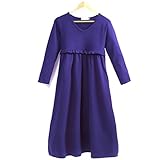 Tetote*(テトテ) 授乳服 ロングワンピース レディース ネイビー s002n-nXL