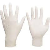 ミドリ安全 【極薄&滑り止め】 使い捨て ニトリル手袋 ベルテ783N (粉付き/白/S/100枚)