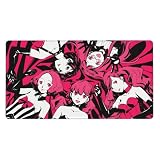 マウスパッド ペルソナ5 P5 超大型 ゲーミングマウスパッド プレイマット キーボードパッド デスクマット 滑り止め 耐久性が良い 快適操作性 オフィス 家庭用 仕事用 40*75cm