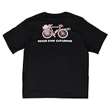 ノースフェイス ユニセックス 半袖Tシャツ グラフィック プリント メンズ CAMP BIKE SS TEE [並行輸入品]