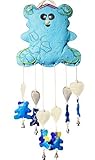 MulberryGifts Baby Mobile - Teddy Bears (Blue Color) [並行輸入品]