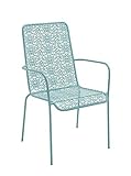 Deco 79 65445 Metal Outdoor Chair 23 x 37 [並行輸入品]