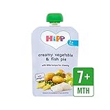 クリーミーな野菜＆魚パイ130グラム (Hipp Organic) (x 6) - HiPP Organic Creamy Vegetable & Fish Pie 130g (Pack of 6) 