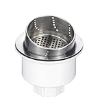 Blanco 441231 3 - in - 1バスケットStrainer、ステンレススチール