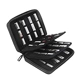 ニンテンドースイッチ 3ds ゲームカードケース 96ゲームカードケース JSVER ハードキャリーケース Nintendo 3DS, 3DS XL New 2DS XL LL、2DS DSi DSi XL LL、任天堂スイッチ、Sony PS Vitaゲーム、SDメモリカード用