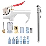 エアダスターガン エアダスター 空気ダストガン ゴミ取りガン エアブローガン 14個 高品質 耐錆性 耐久性 小型軽量