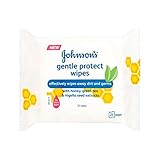 パックあたりの純粋なプロテクトワイプ25 (Johnson's Baby) - Johnson's Baby Pure Protect Wipes 25 per pack [並行輸入品]