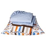 Mod Sports Blue Toddler Sheet Set by Bacati