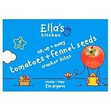 外国からの出荷Ella's Kitchen Tomatoes & Fennel Seeds Cracker Bites?4 x 20g