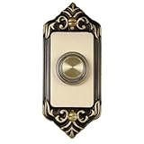 Thomas & Betts dh1665l LEDドアチャイムボタン、ソリッド真鍮 Pack of 1 DH1665L 1