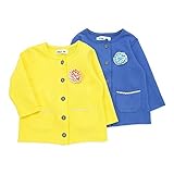 Bobson(ボブソン) カーディガン (80～130cm) キムラタンの子供服 (77311x77811-161a) イエロー 130