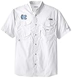 NCAA North Carolina Tar Heels Collegiate Bonehead半袖シャツ L ホワイト