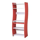 JK 流線型がおしゃれな4WAYパソコンデスク FWD-0208WHRD