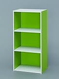 カラーボックス オープンラック リビング収納 デザインカラーボックス グリーン