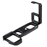 [Z-Jing] a7II/a7rII カメラ専用L型プレート ブラック 横縦撮影用 L型クイックリリースブラケット アルカスイス互換1/4"ネジ付 ハンドグリップSony A7R2/A7S2/A7M2/A72