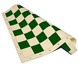 ChessCentral Vinyl Green and Buff Chess Board, 20 x 20-Inch with 2.25-Inch Squares [並行輸入品]