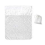 ディモワ 10mois Wガーゼケットロング きんちゃくつき 3011