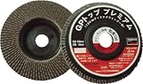 TRUSCO GPトッププレミアム ジルコニア 外径100Φ 10枚入 40#