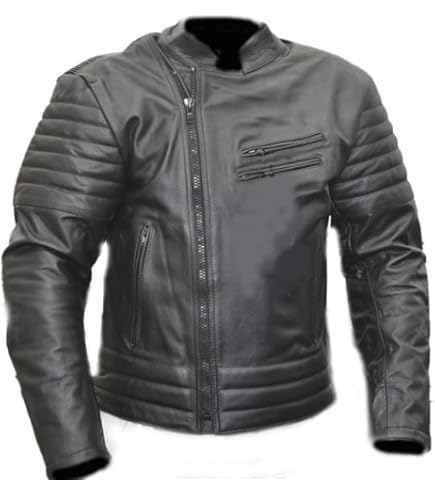 Amazon | 本革 マッドマックス ライダースジャケット 完全防備