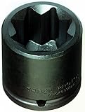 Stanley Proto J7424S 1/2-Inch Drive Impact Socket, 3/4-Inch, 8 Point [並行輸入品]