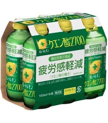 Amazon.co.jp: ポッカサッポロ キレートレモン クエン酸2700 6本パック