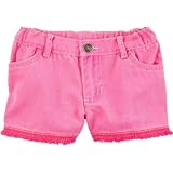 Carter's(カーターズ) ガーメントダイドカットオフツイルショーツ ピンク ボトムスショートパンツ 7歳【並行輸入】