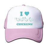 子供 メッシュキャップ 通気性 今季最新 ダンスの帽子 メッシュハット 鶏 おしゃれ 帽子 カジュアル ストーリート系ピンク プリント付き 無地