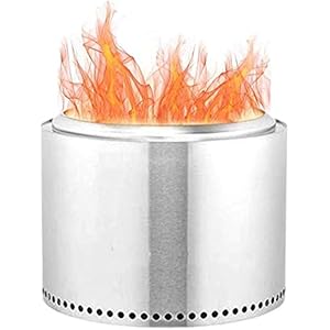 キャンプストーブ 薪ストーブ焚き火台 携帯コンロ 携帯焚火台 バーベキューコンロ二次燃焼 屋外ストーブウッドストーブコン…