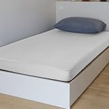 通気性と防水標準フィットシートとプロテクターサイズ: 75 " H x 38 " W x 12 " D、カラー：ホワイト