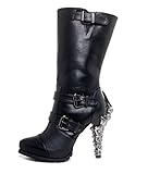 Hades Shoes - Arma Heavy Metal Biker Inspired Boots 6.5 / Black