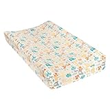 Trend Lab Lullaby Zoo Deluxe Flannel Changing Pad Cover by Trend Lab [並行輸入品]