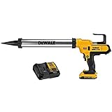 DEWALT DCE580D1 20V Max* 300-600Ml Sausage Pack Adhesive Gun Kit, [並行輸入品]