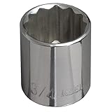 Klein Tools 65705 11/16-Inch Standard 12-Point Socket with 3/8-Inch Drive by Klein Tools