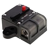 Dolity 　自動車　12V　高電流　遮断器　サーキットブレーカー　50/80/150/200/250/300AMP - 50A