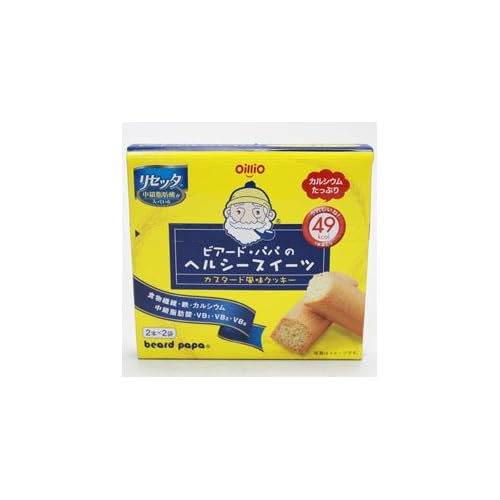 日清オイリオ ビアード・パパのヘルシースイーツ カスタード風味クッキー