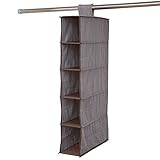 山善(YAMAZEN) クローゼット用収納シリーズ ハンギングラック(幅14) スリムタイプ YTC-CLHRS