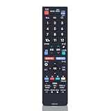 テレビリモコン GB221SA for SHARP シャープテレビリモコン LC-19K40-B LC-22K40-B LC-24K40-B対応【部品番号:0106380512】