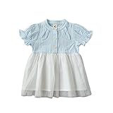 ベビー用 兎の耳 チュールワンピース チュールスカート チュニック チュチュスカート プリーツスカート 半袖Tシャツ 夏 女の子1~3歳 ブルー80cm